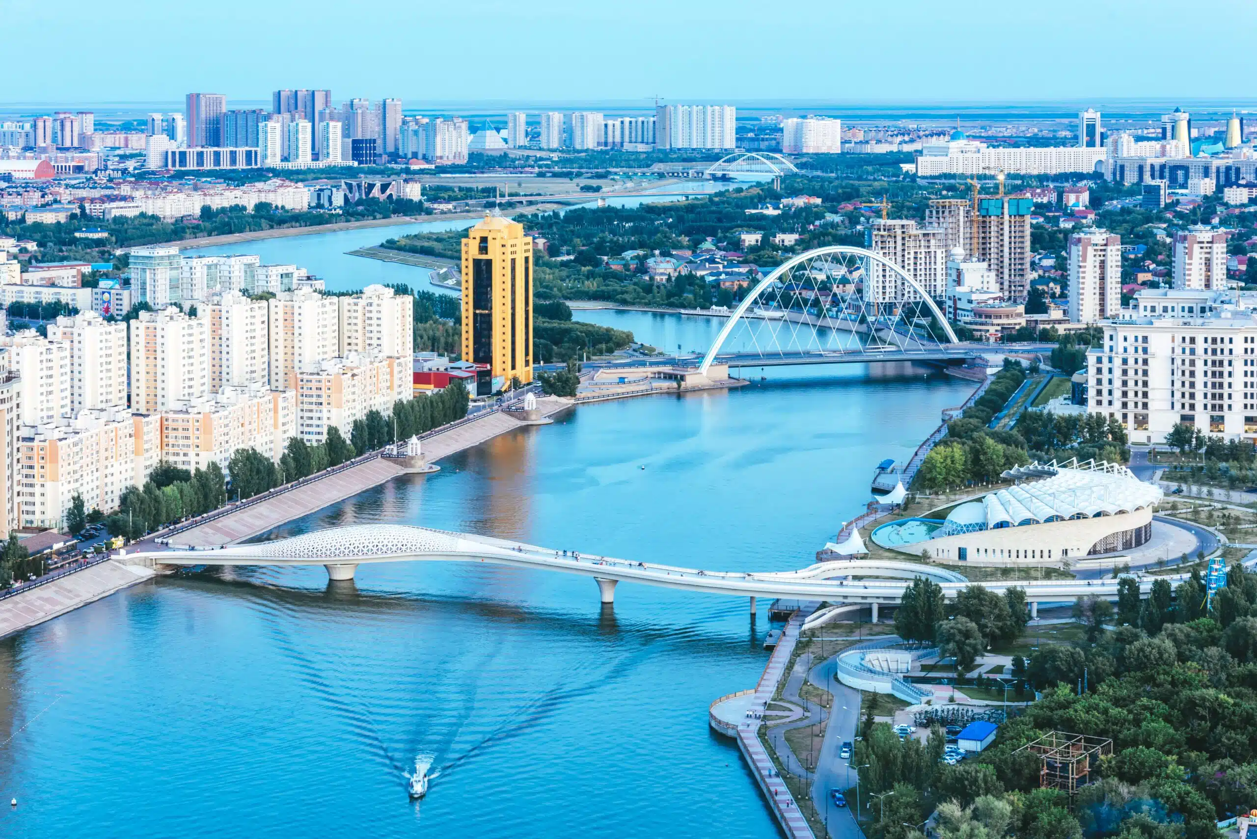 Capital of Kazakhstan Astana landscape