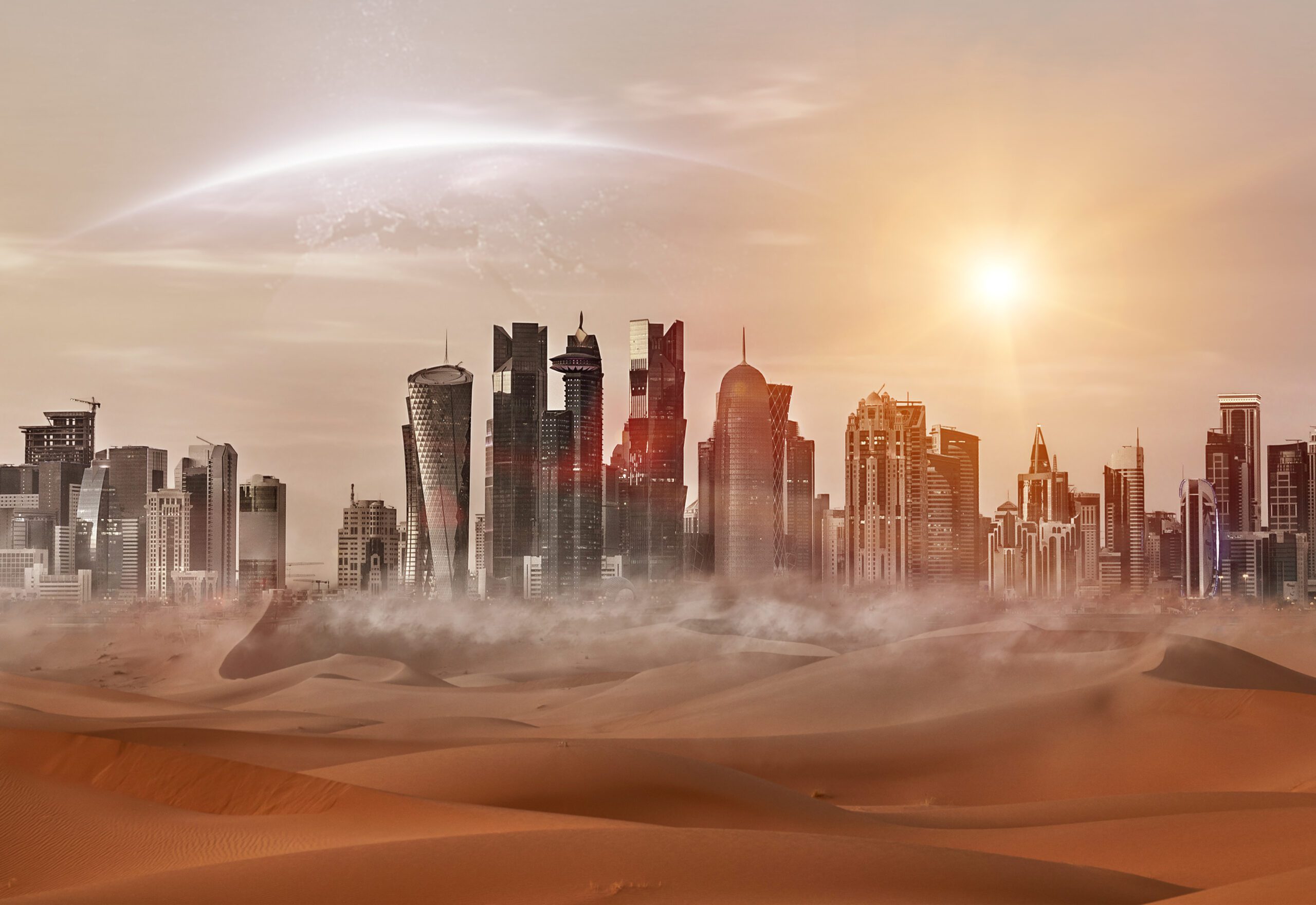 west-bay-skyline-doha-city-during-sunrise-with-desert-qatar