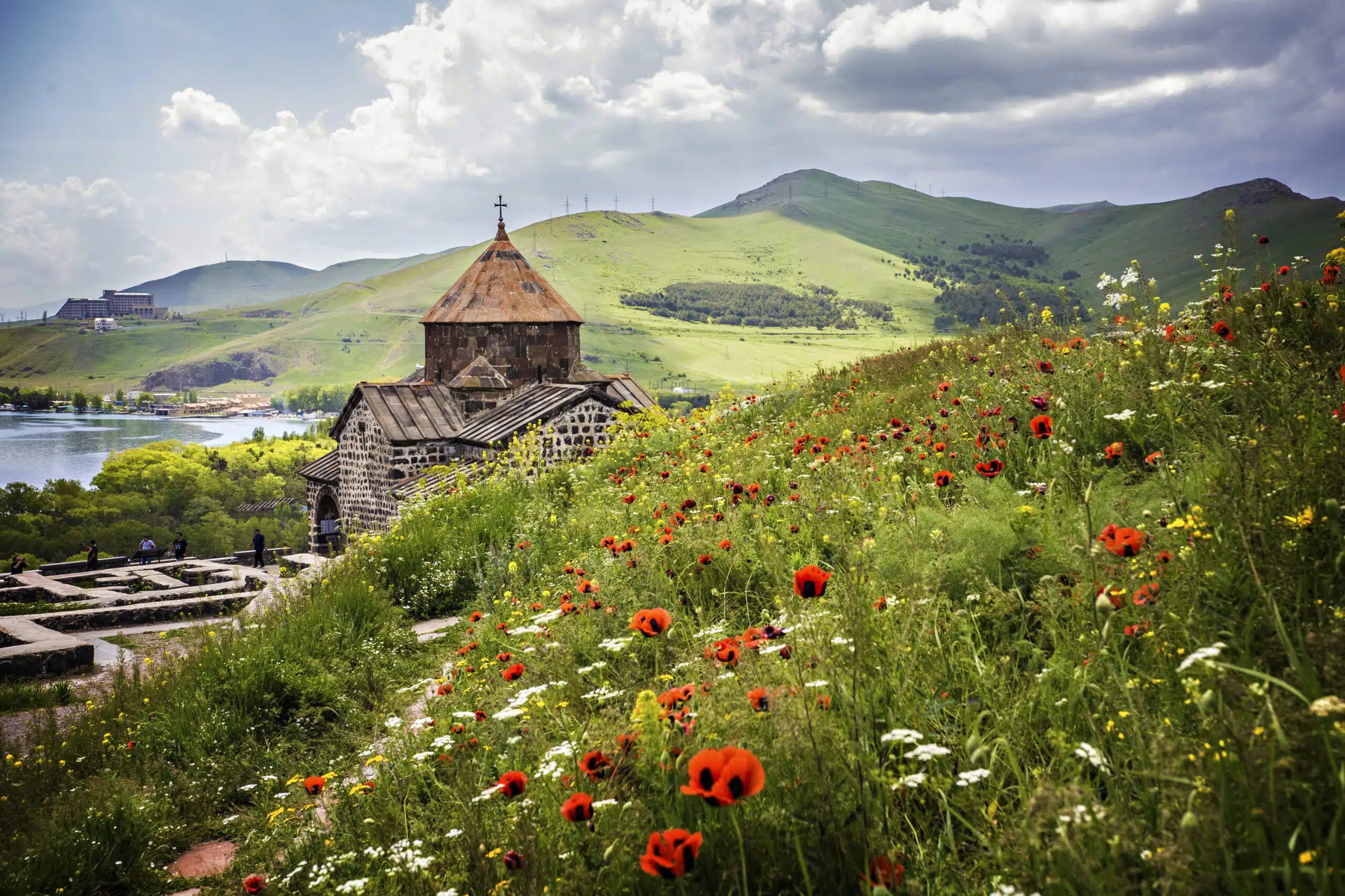 sevanavank-monastic-complex-located-peninsula-northwestern-shore-lake-sevan