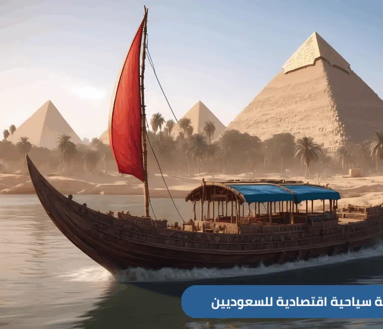 استمتع برحلة صيفية إلى القاهرة وشرم الشيخ بأسعار اقتصادية من السعودية. اكتشف المعالم الأثرية والشواطئ الساحرة مع خطة سفر مريحة تناسب العائلات السعودية.