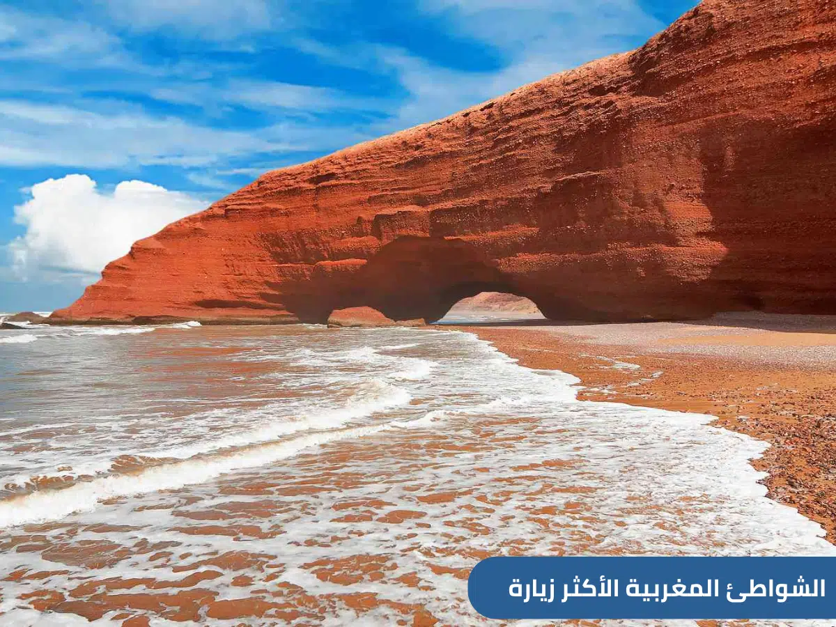 استكشف مجموعة من أفضل شواطئ المغرب للسعوديين 2025 - شاطئ أكادير - تاغازوت- الحسيمة والعرائش - إمسوان وسيدي كاوكي في الصويرة