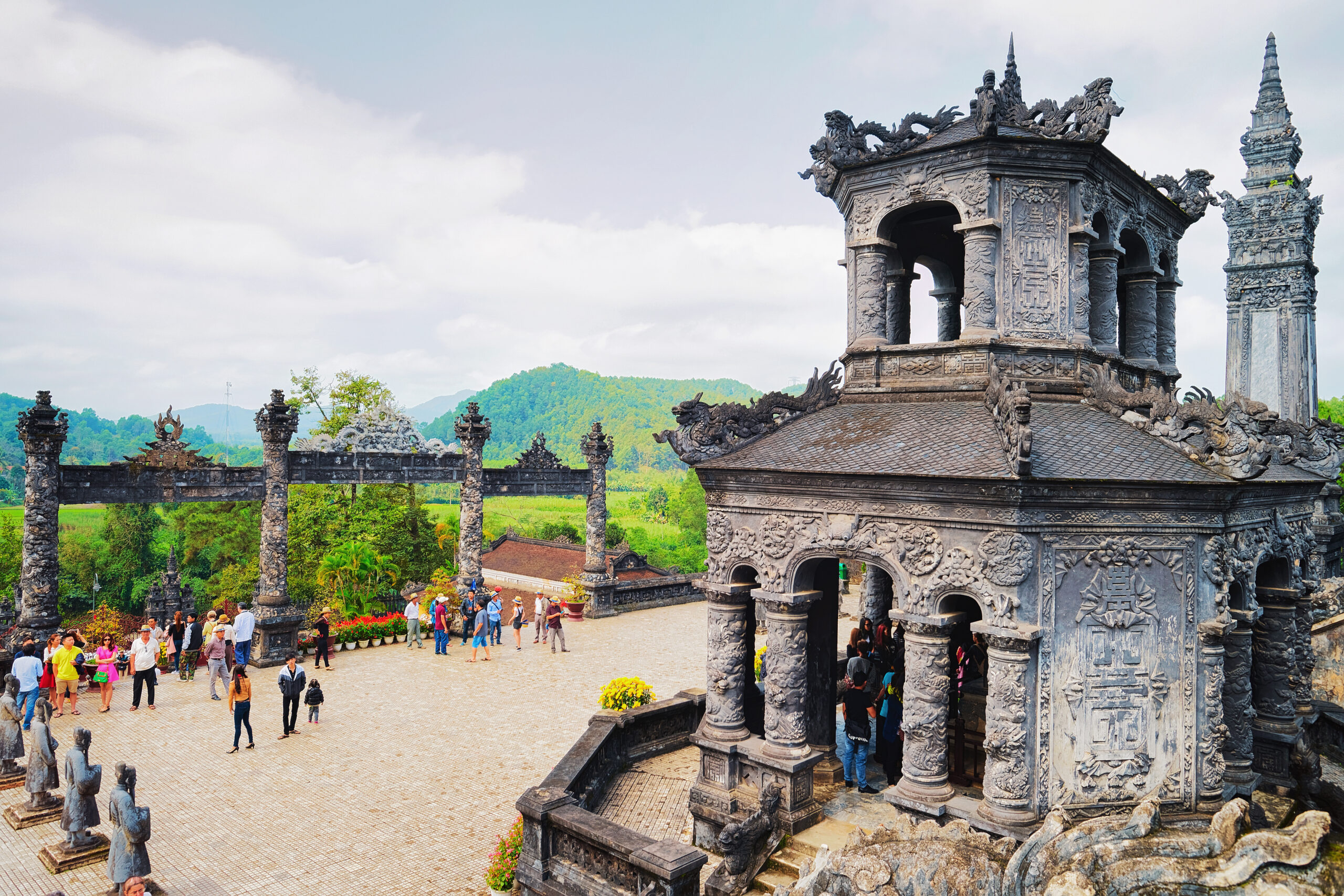 hue vietnam february 19 2016 khai dinh tomb hue vietnam scaled