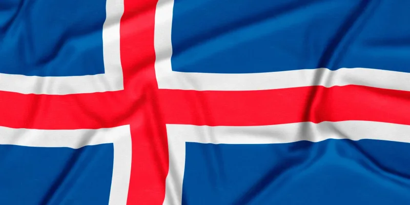 realistic-iceland-flag-background